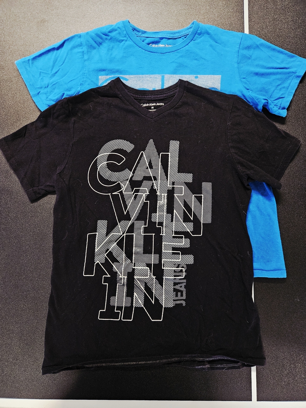 Calvin Klein Men’s Black Graphic Logo T-Shirt